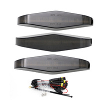 Ailead Lentille De Fumée Blanc/Ambre Voiture Lumières LED Gril Avant Feux Pour Toyota 4runner TRD Pro 14-19