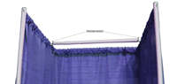 Support de barre transversale en fer pour tuyaux et rideaux Kits de toile de fond Accessoires de cadre de fond de mariage
