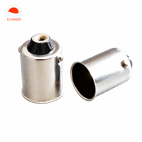 Support de lampe BA9S à baïonnette, douille d'ampoule BAX9S, prise de voyant lumineux à contact unique pour jauge d'instrument et machine de flipper