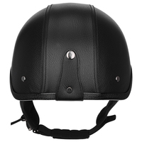 BYB/RNG noir BY-106 été casque de moto vintage visage ouvert mode moto accessoires casque