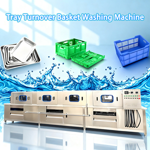 Máquina Limpiadora de Contenedores de Basura Comerciales de Nuevo Estilo, Lavadora de Túneles para Mayoristas - Product Image 3