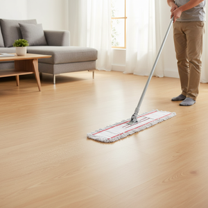 Gizmop 100 cm Dust Mop Microfibre Fabric. Self-Wringer Antibacterial Reusable Durable Sustainable 20,000+ Uses Fast Absorption - Product Image 3