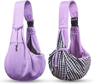 Sac de transport pour animaux de compagnie, échantillon gratuit, sac de transport réversible pour animaux de compagnie avec poche de rangement - Product Image 3