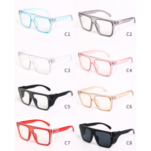 Gafas <span class=keywords><strong>de</strong></span> Sol Deportivas <span class=keywords><strong>Transparentes</strong></span> Cuadradas <span class=keywords><strong>de</strong></span> Diseño Personalizado LMA para Mujer, Gafas <span class=keywords><strong>de</strong></span> <span class=keywords><strong>Seguridad</strong></span> Fotocromáticas con Protección Removible para Hombre, ANSI Z87 - Product Image 3