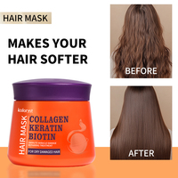 Masque capillaire professionnel hydratant doux et lisse de traitement de soins capillaires réparateur en profondeur OEM de marque privée
