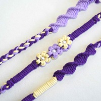 Laisse pour chien en coton tressé faite à la main, en macramé doux, personnalisable, esthétique et durable, de 0,9m à 2,4m, vente en gros, cadeau en vrac