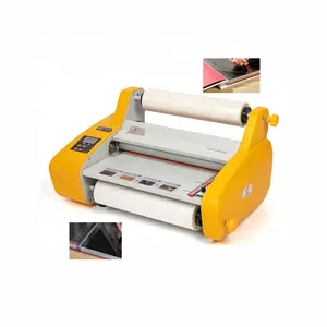 New Design Laminating Speed 1.5m/min Small Electric Cold Roll Laminator For Printing Factory