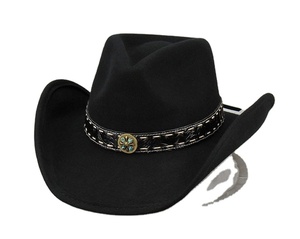 Sombreros Fedora de Vaquero Australianos de Lana 100% de Alta Calidad al por Mayor, de Ala Ancha, para Viajes al Aire Libre, Unisex - Product Image 1