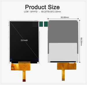 Polcd 2.8 inch TFT LCD 2.8 inch SPI Kleine Kleurrijke 240x320 Resolutie LCD Display Module met IPS Kijkhoek - Product Image 2