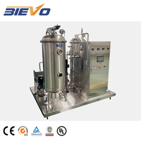 Petite machine complète de mise en conserve de bière pour boissons gazeuses/ligne de production de remplissage de canettes en aluminium