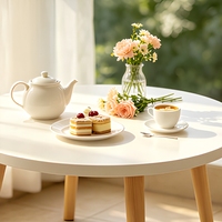 Table basse convertible de chevet pour chambre à coucher, mini table de luxe moderne, portable, écologique, petite table, ensemble de meubles pour salon