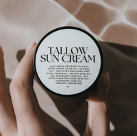 Crème solaire SPF 50 à l'huile de bœuf biologique nourrie à l'herbe et à l'oxyde de zinc minéral, marque privée, pour tous types de peau, vente en gros