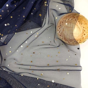 Sao Vàng Và Mặt Trăng Sequin Phong Cách Vải Tuyn Sequin - Product Image 5