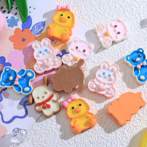 Liquidation bricolage goutte à goutte pince à cheveux mignon dessin animé Animal résine accessoires écologique coque de téléphone réfrigérateur autocollant <span class=keywords><strong>fait</strong></span> <span class=keywords><strong>maison</strong></span> - Product Image 4