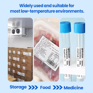 Etiqueta Adhesiva Personalizada para Empaques de Alimentos Congelados, Etiquetas Térmicas Sintéticas para Cadena de Frío, Etiqueta para Empaques de Carne y Alimentos - Product Image 4