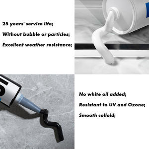 Antas 169 مكون واحد سيليكون مانع التسرب حائط ساتر سيليكون واضح للماء سيليكون مانع التسرب - Product Image 4