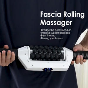 7D Rolling Beads Zylinder therapie Körper Slim Inner Ball Roller Maschine Gesichts pflege Gewichts verlust Massage gerät für Kopf füße US/It/ZA Plug - Product Image 1