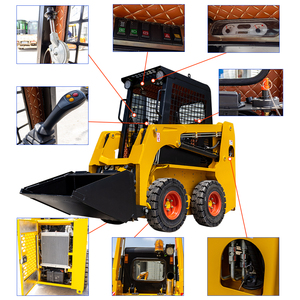 HIGHTOP sentado Mini excavadora rueda HTHY25 Mini MINICARGADORA cargadora frontal con accesorios - Product Image 2