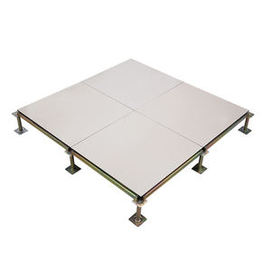 Plancher surélevé antistatique de marque YIYUAN, surface en céramique entièrement en acier, plancher d'accès, haute capacité de charge - Product Image 5