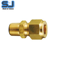 Raccord en laiton taïwanais 1/4'' pour buse