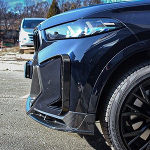 Ailerons latéraux de pare-chocs avant en fibre de carbone sèche préimprégnée haute brillance, séparateurs aérodynamiques pour BMW G06 LCI X6 <span class=keywords><strong>2023</strong></span>-2026 - Product Image 6
