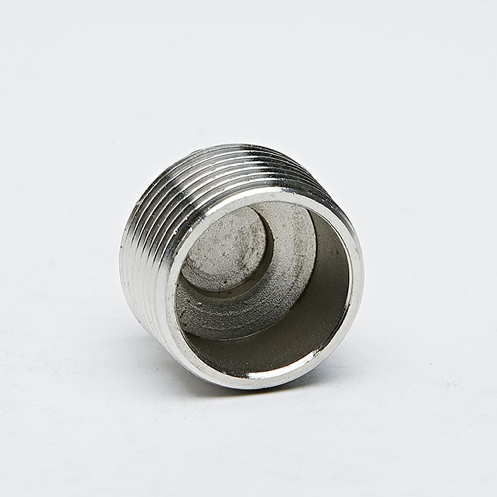 Stainless Steel Pipe Connector NPT/BSP Male Square Fitting Plug 1/2 Inch