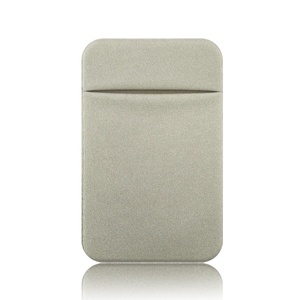 Stick On Stretchy Fabric-billetera para teléfono móvil, tarjetero de crédito para teléfono inteligente, Compatible con tarjetero extraíble para teléfono móvil - Product Image 4