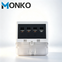 Compteur intelligent triphasé MONKO WIFI sur rail DIN, moniteur AC 380V 100A, facteur de puissance actif, énergie kWh (précision 0,5% + 2)