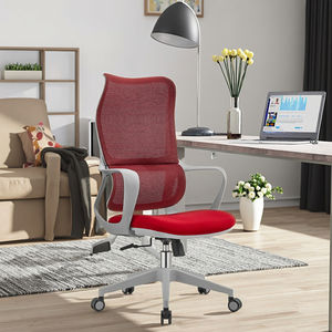 Ergonomischer Drehbarer Bürostuhl mit Verstellbarer Höhe, Modernes Design, Stoff-Netzgewebe, Executive-Stil für Lehrer und Studierende - Product Image 6