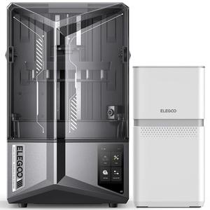 Imprimante 3D Saturn 4 Ultra Combo avec purificateur d'air, écran LCD mono 12K de 10 pouces, nivellement automatique et capteur mécanique intelligent - Product Image 1