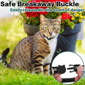 Collier pour chat avec étui de protection pour traceur anti-perte, accessoires pour chien, collier réfléchissant pour animaux de compagnie, fournitures pour animaux - Product Image 3