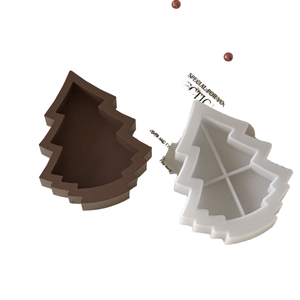 Juego de moldes de silicona para pasteles, 1 pieza, forma personalizada, ecológico, apto para lavavajillas, herramientas de decoración de fondant, marca JHM Candle - Product Image 1