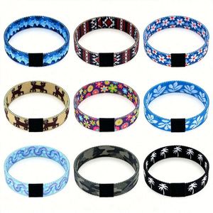 Pulseras de Velcro Tejidas con Logotipo Personalizado para Festivales de Música, Eventos Corporativos y Regalos Promocionales - Product Image 4