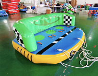 Canapé gonflable flottant de qualité commerciale certifié CE, personnalisable en taille, pour sports nautiques