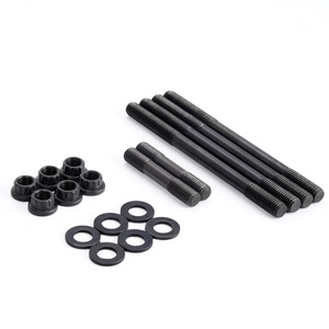 Pernos de culata para Yamaha Rhino Raptor 660, kit de repuesto de acero negro - Product Image 3