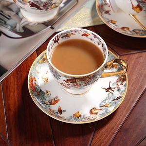 Série Equator Jungle, 15 pièces, vaisselle de cuisine en céramique, porcelaine fine, ensemble de tasses à café et à thé, design industriel vintage, en boîte - Product Image 5