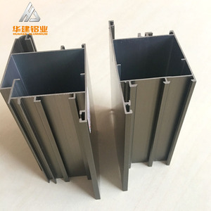Perfiles de aluminio populares 6005 6060 6063 6061 Perfiles de ventanas de aluminio de rotura térmica con tratamiento de superficie - Product Image 5