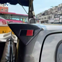Pièces 4x4 de haute qualité, aileron arrière avec logo G-R injecté, aileron en fibre de carbone, installation adhésive pour Hilux REVO 15-25