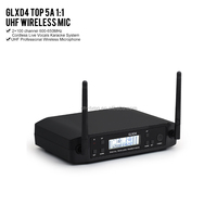 Top 5A 1:1 qualité GLXD4 GLXD24 GLXD micro sans fil pour le son en direct avec Beta58 et micro S-M58