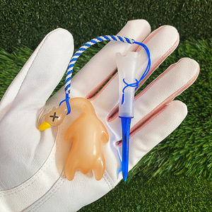 <b>Golf</b> Ball Tee With Cartoon Duck Pendant Rope Anti Loss <b>Golf</b> Tee Outdoor Training Aid - Product Image 3