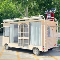 Remorque mobile professionnelle personnalisée de haute qualité pour la coiffure, la beauté, les ongles, l'affichage de vêtements et chariot de vente ambulant