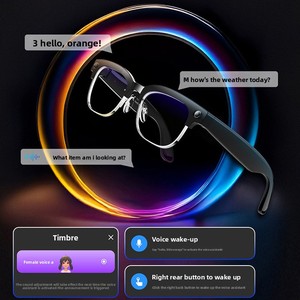 Gafas Inteligentes Unisex con IA 2025, Estilo Deportivo y Empresarial, con Grabación de Video y Fotos, Media Montura, Bloqueo de Luz Azul, Traducción por Bluetooth - Product Image 2