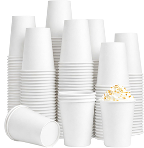 Fournisseur de gobelets en papier jetables, vente en gros, logo personnalisé, gobelets pour boissons chaudes, 7oz, 9oz, 12oz, 16oz, prix d'usine OEM - Product Image 1