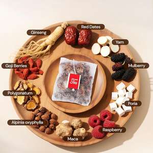 ชาโสมธรรมชาติ 10 สมุนไพรผสมออร์แกนิค บำรุงไต บำรุงตับ สำหรับชายและหญิง ดีท็อกซ์ ปราศจากคาเฟอีน บรรจุถุง ขายส่ง - Product Image 2