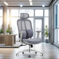 Salle de réunion de conférence en maille Ordinateur de travail Boss Executive Home Office Chaise ergonomique
