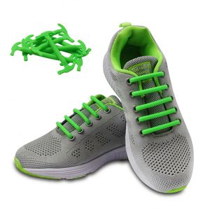 Lacets de chaussures élastiques en silicone colorés sans nœuds pour adultes et enfants - Product Image 2