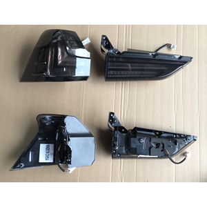 Luces traseras negras modificadas Greed 2016-2021 compatibles con el conjunto de luces traseras del Lexus LX570 - Product Image 2