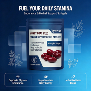 Capsules de soutien à la vitalité, extrait d'herbe cornée de chèvre, complément alimentaire à base de plantes, aide à maintenir l'endurance physique pour les hommes, OEM - Product Image 4