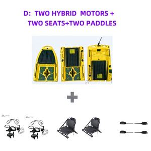 Nouveau kayak modulaire multi-puissance pour <span class=keywords><strong>1</strong></span> <span class=keywords><strong>ou</strong></span> 2 personnes, pour la pêche en mer et les sports de plein air, avec une grande capacité - Product Image 5