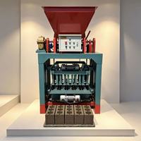 Machine à briques de ciment, machine à briques creuses, machine automatique de formage de blocs 4-35 avec moule personnalisé